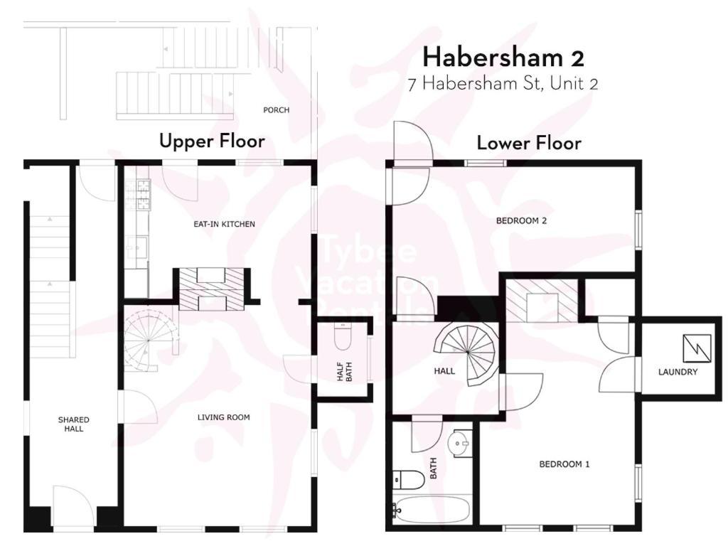 Апартаменты Habersham 2 Саванна Экстерьер фото